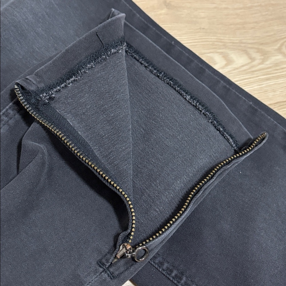MAC (4) Dream Chic Denim in Anthracite Fancy Wash Cropped Ankle Zipper Slim NWT - Picture 11 of 16